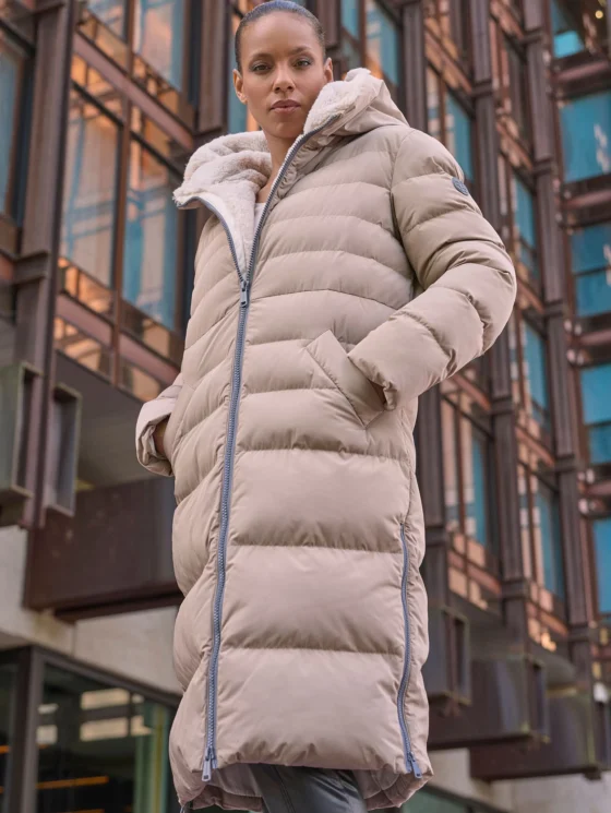 Rino & Pelle Keilafur Winterjas toffee