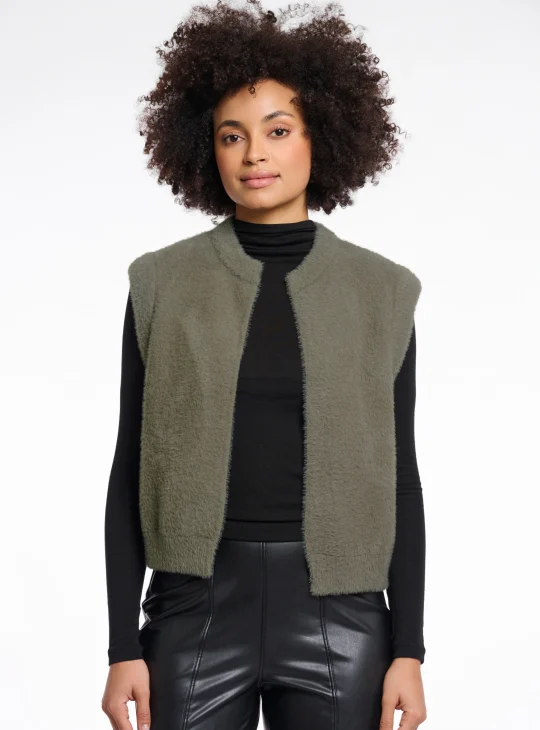 Rino & Pelle Elona Gilet green ash