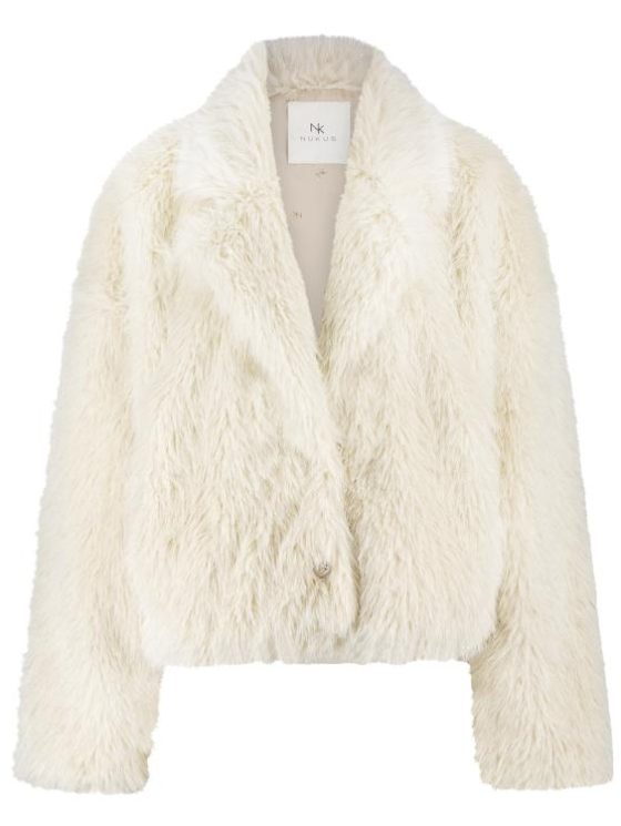 Nukus Pleun Jacket off white silver - Afbeelding 5