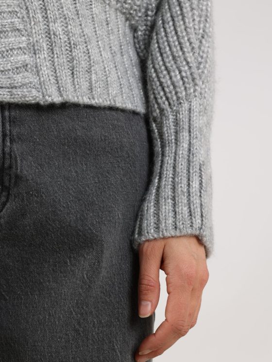 Nukus Jolijn Cardigan Vest light grey - Afbeelding 5