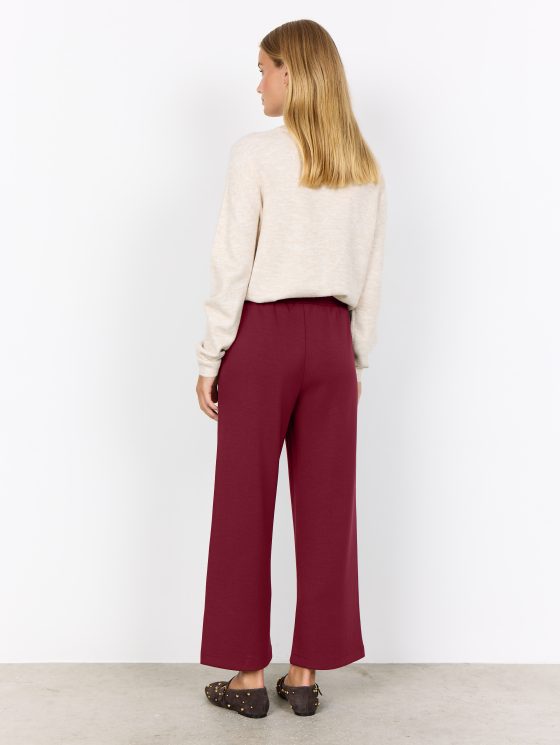 SoyaConcept Banu 33 Ankle Pant Broek dark red - Afbeelding 2