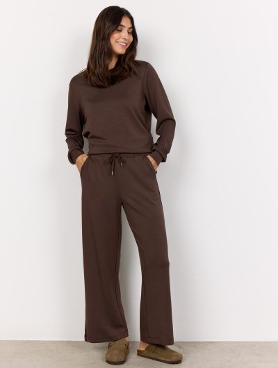 SoyaConcept Banu 33 Ankle Pant Broek hot fudge