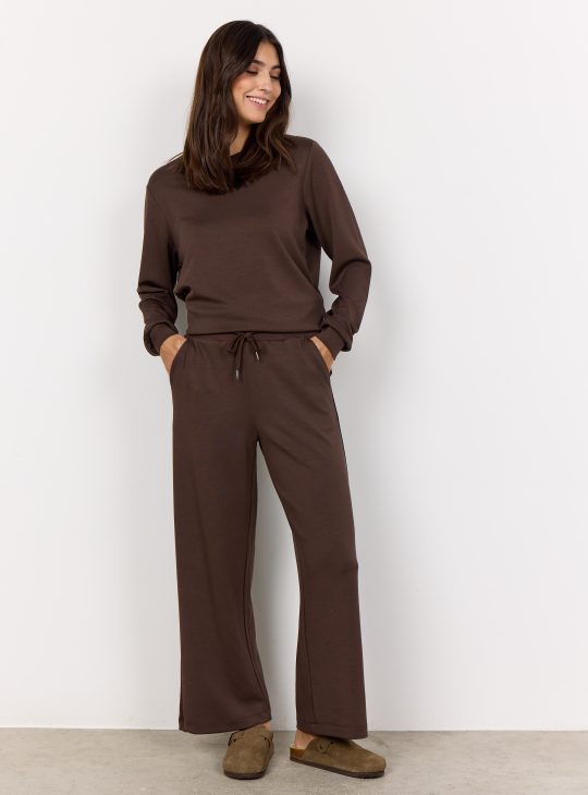 SoyaConcept Banu 33 Ankle Pant Broek hot fudge