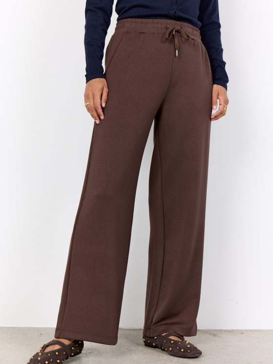 SoyaConcept Banu 116 Broek Wijde Pijp hot fudge - Afbeelding 3