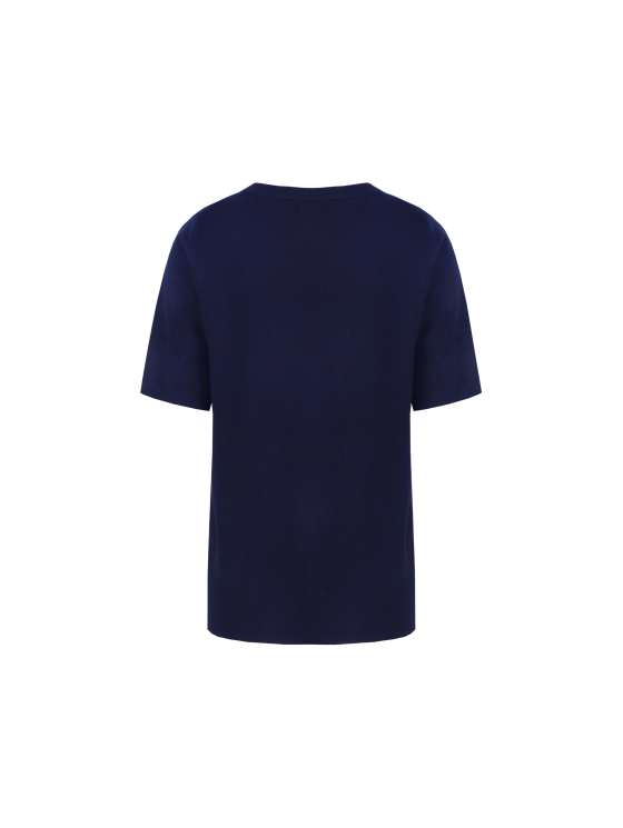 C&S Anne Knit Top midnight blue - Afbeelding 5