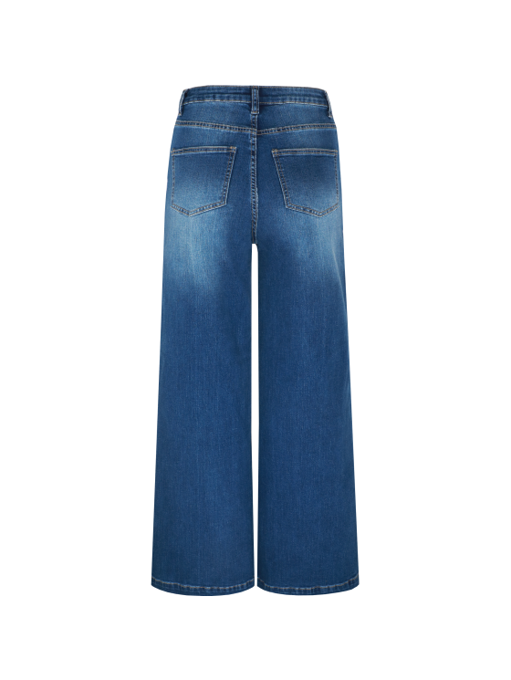 C&S Nicole Broek denim dark blue - Afbeelding 5