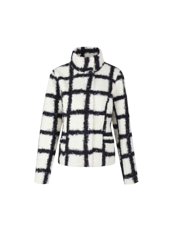 G-maxx Kylie Coat offwhite zwart - Afbeelding 5
