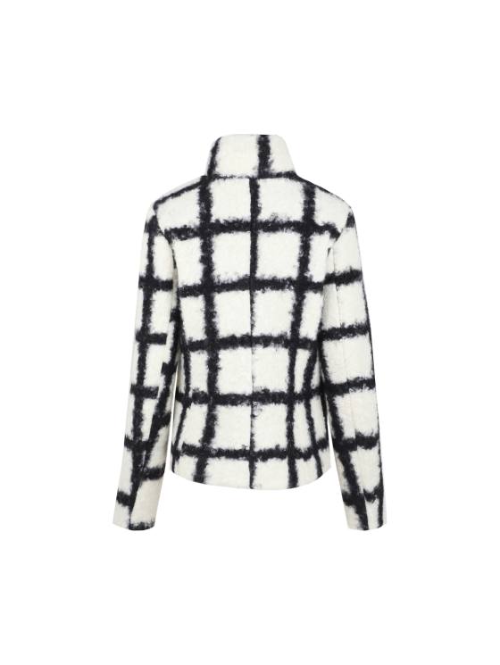 G-maxx Kylie Coat offwhite zwart - Afbeelding 6