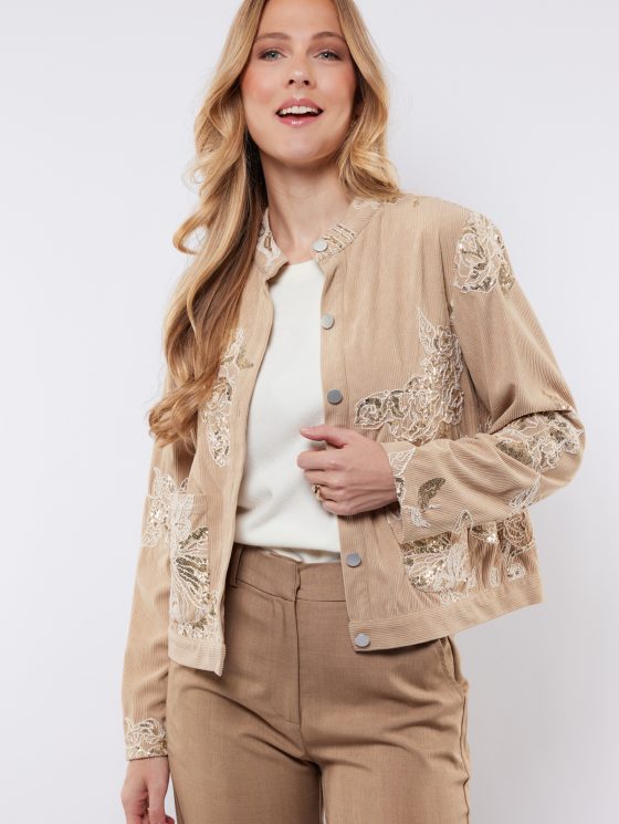 C&S Inge Jacket zand - Afbeelding 2