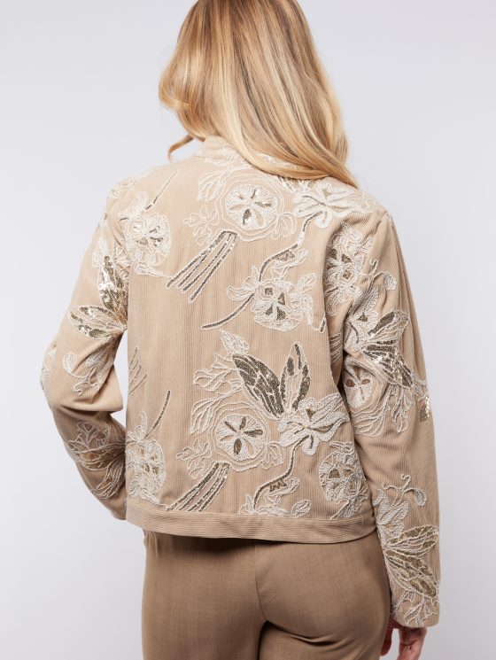 C&S Inge Jacket zand - Afbeelding 4
