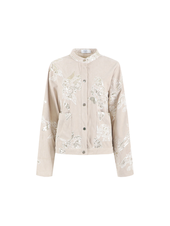 C&S Inge Jacket zand - Afbeelding 5