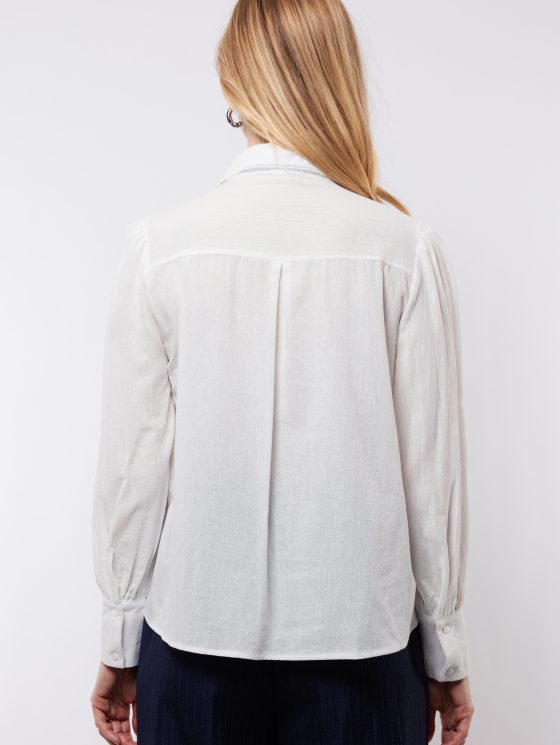 C&S Linsey Blouse offwhite - Afbeelding 3