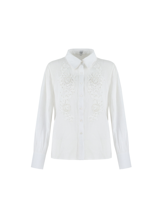 C&S Linsey Blouse offwhite - Afbeelding 4