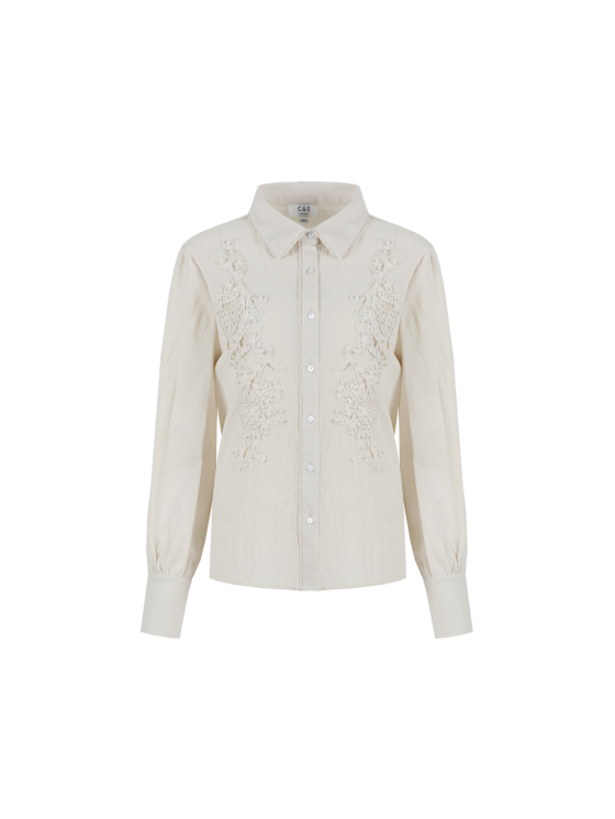 C&S Linsey Blouse ecru - Afbeelding 5