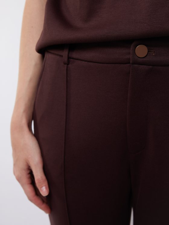 C&S Petra Flair Broek dark brown - Afbeelding 3