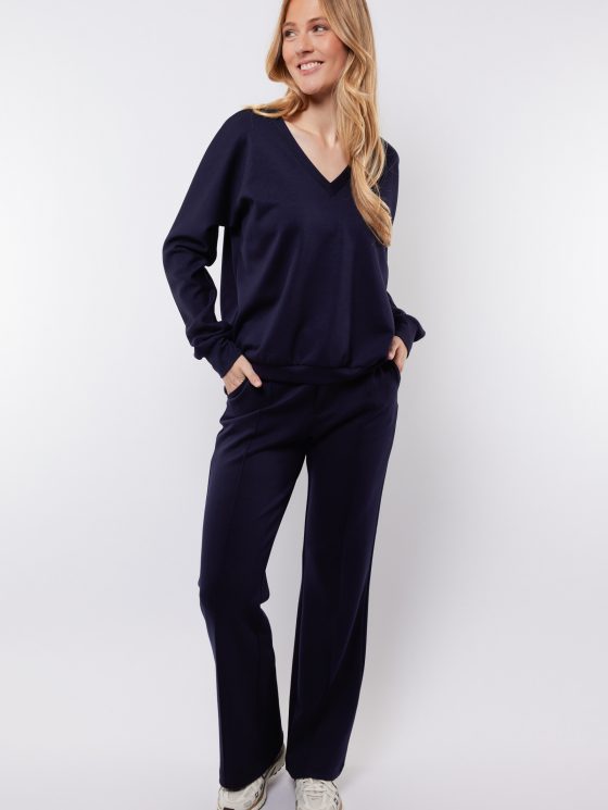 C&S Petra Flair Broek midnight blue