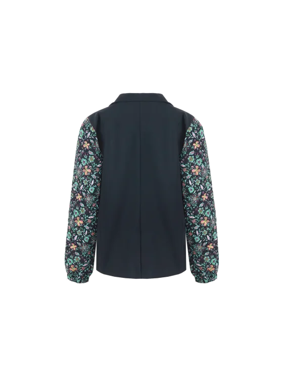 Fluresk Myrha Blazer zwart marine blue - Afbeelding 6