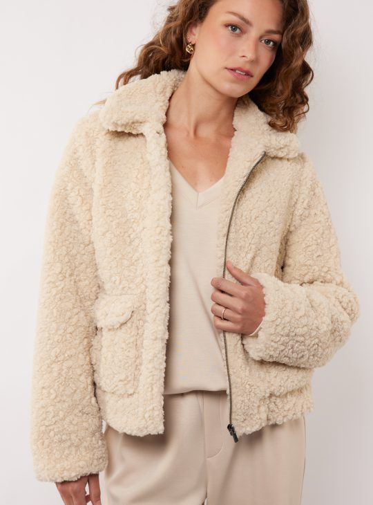 G-maxx Rosario wood ash jas zacht