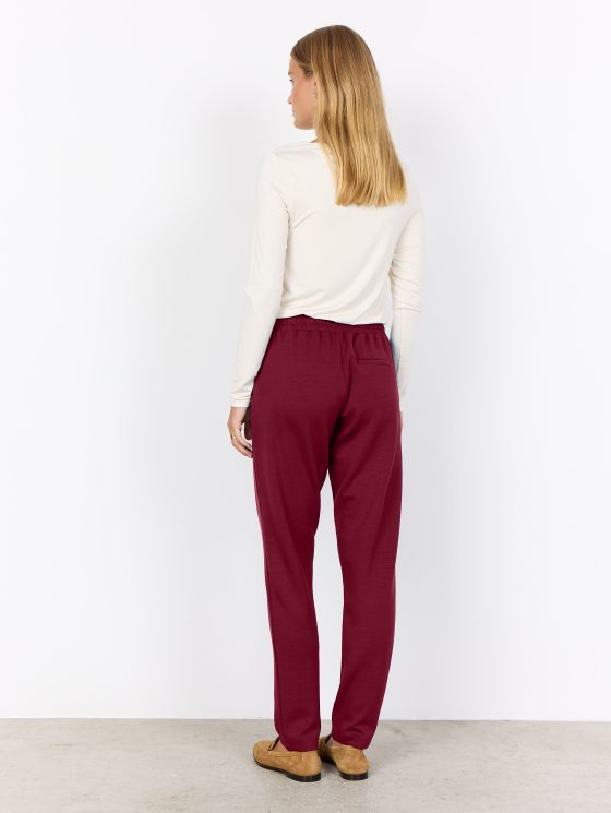 SoyaConcept Banu 157 Jogger Broek dark red - Afbeelding 2