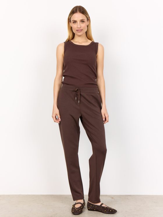 SoyaConcept Banu 157 Jogger Broek hot fudge