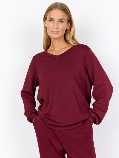 SoyaConcept Banu 194 Trui dark red