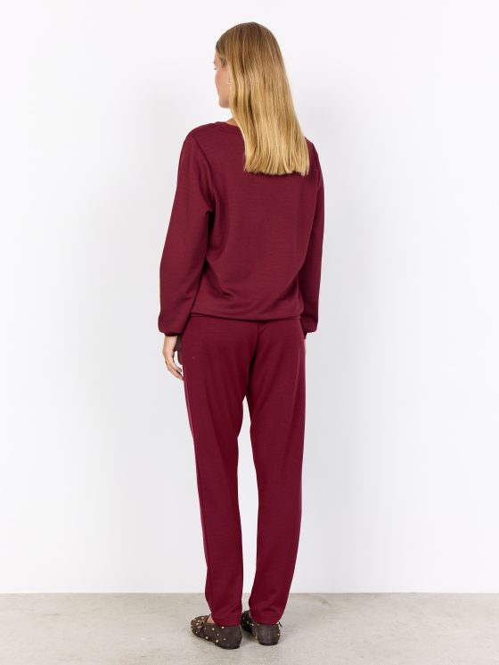 SoyaConcept Banu 194 Trui dark red - Afbeelding 3