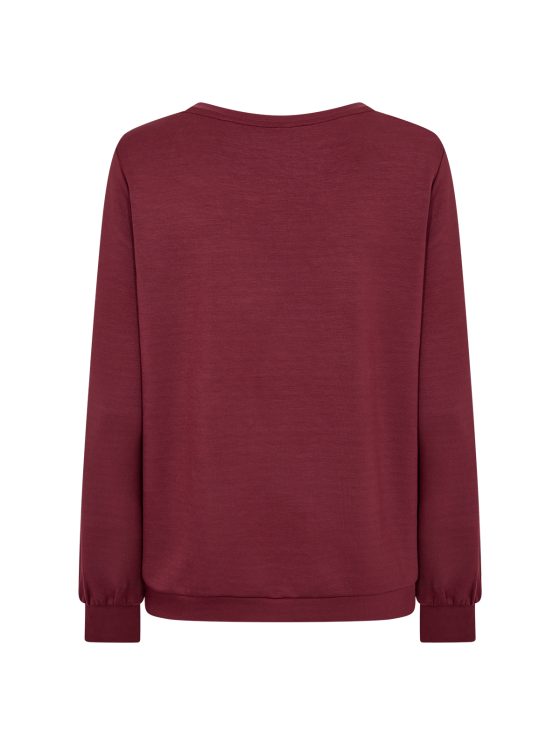 SoyaConcept Banu 194 Trui dark red - Afbeelding 5