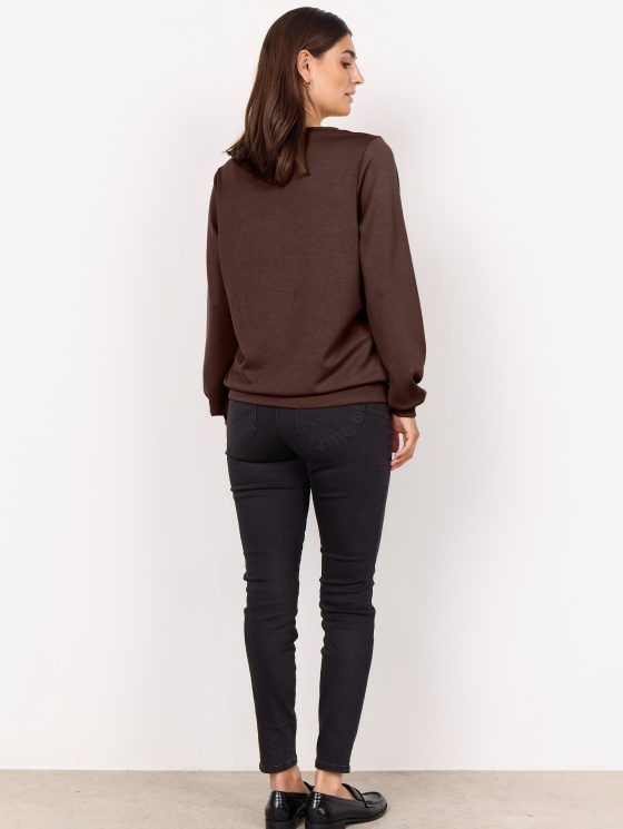 SoyaConcept Banu 194 Trui hot fudge - Afbeelding 3