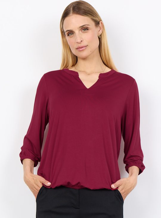 SoyaConcept Marica 338 Top dark red