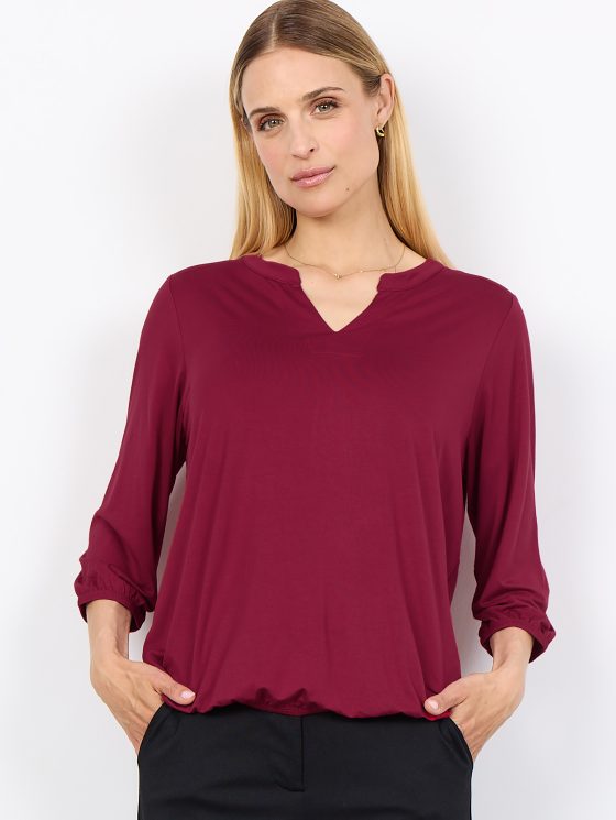 SoyaConcept Marica 338 Top dark red
