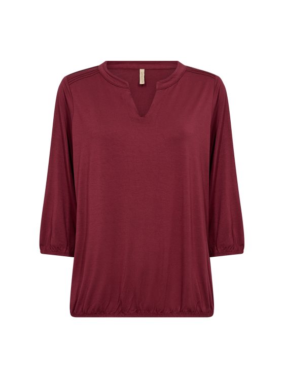 SoyaConcept Marica 338 Top dark red - Afbeelding 4