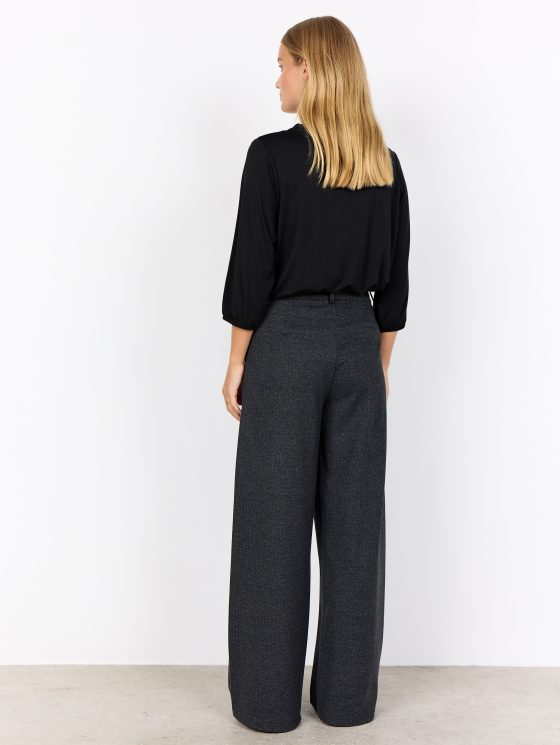 SoyaConcept Marica 338 Top zwart - Afbeelding 3