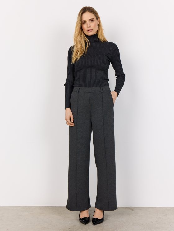 SoyaConcept Vita 3 Broek dark grey