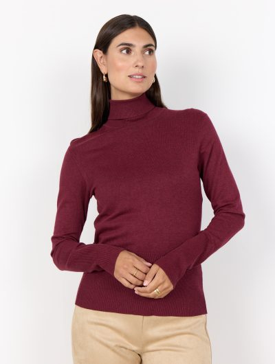 SoyaConcept Banu 145 Pullover dark red