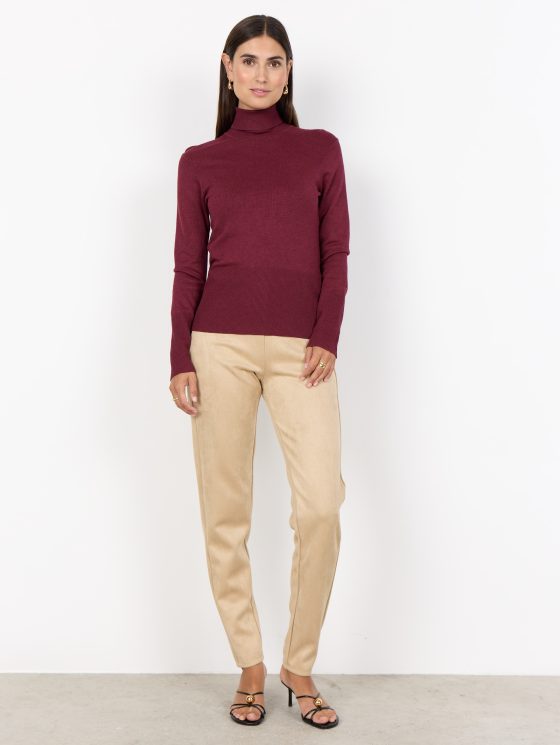 SoyaConcept Banu 145 Pullover dark red - Afbeelding 2