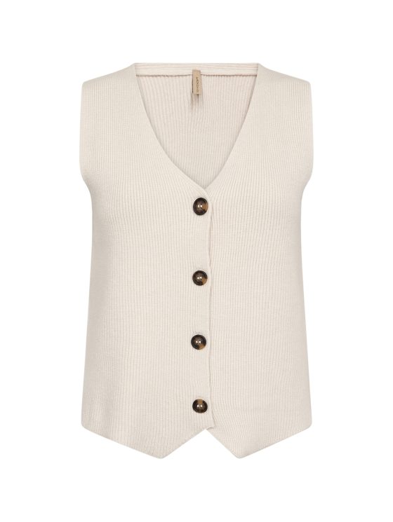SoyaConcept Kanita 27 Gilet cream - Afbeelding 6