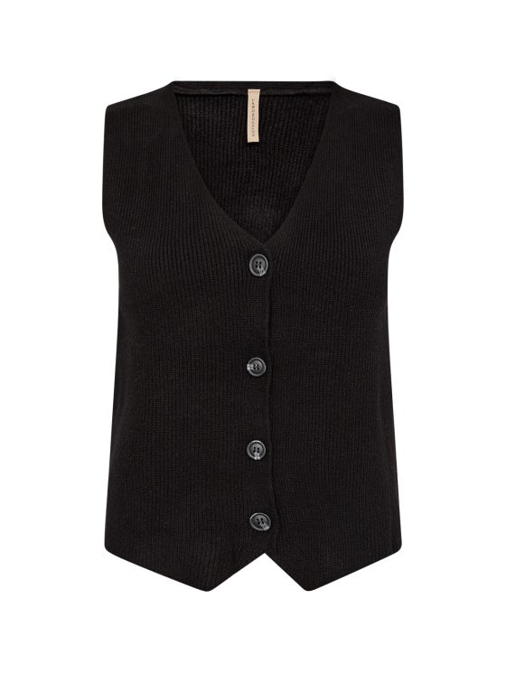 SoyaConcept Kanita 27 Gilet zwart - Afbeelding 4