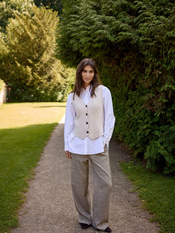 SoyaConcept Kanita 27 Gilet cream - Afbeelding 5