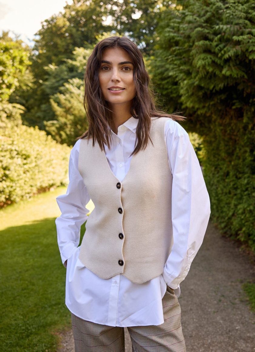 SoyaConcept Kanita 27 Gilet cream