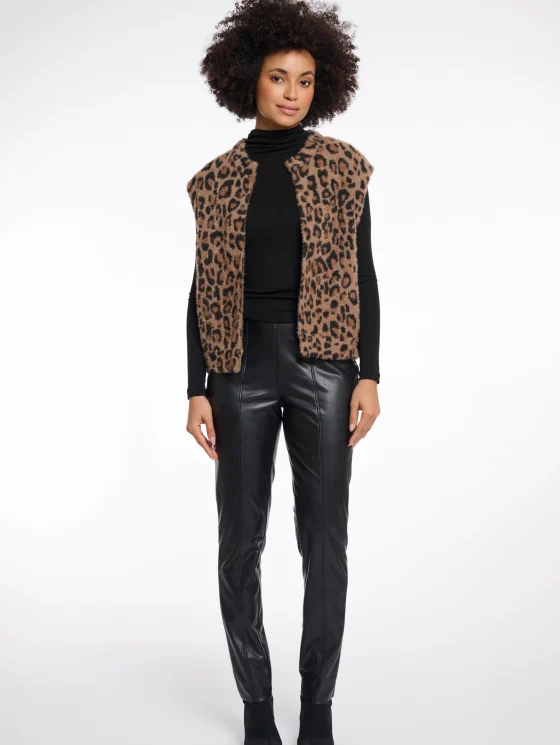 Rino & Pelle Elona Gilet leopard - Afbeelding 4