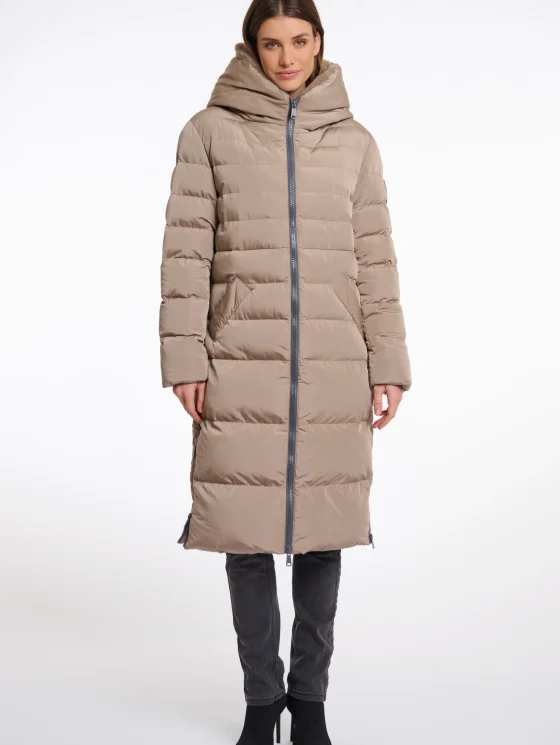 Rino & Pelle Keilafur Winterjas toffee - Afbeelding 3