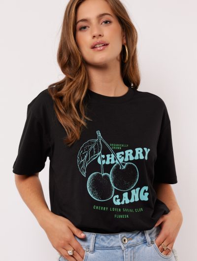 Fluresk Miralda T-shirt zwart