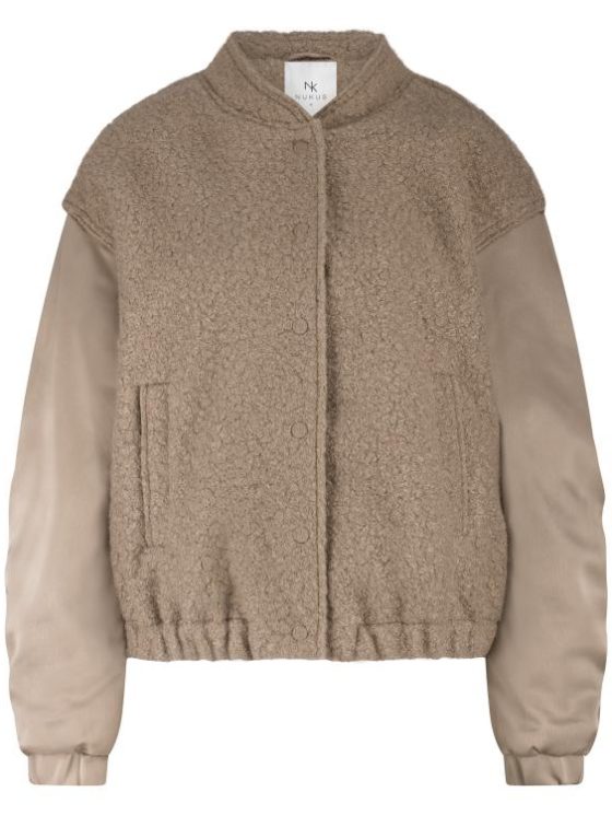 Nukus Baltimore Jacket Satin fango - Afbeelding 3