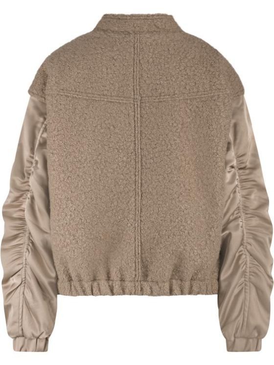 Nukus Baltimore Jacket Satin fango - Afbeelding 4