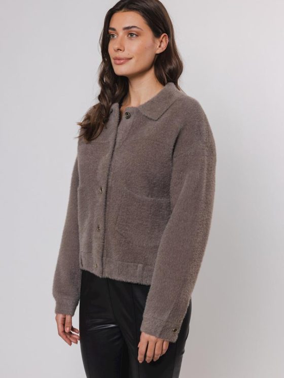Rino & Pelle Bubbly Vest taupe - Afbeelding 4