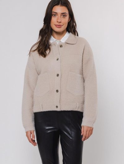 Rino & Pelle Bubbly Vest stone