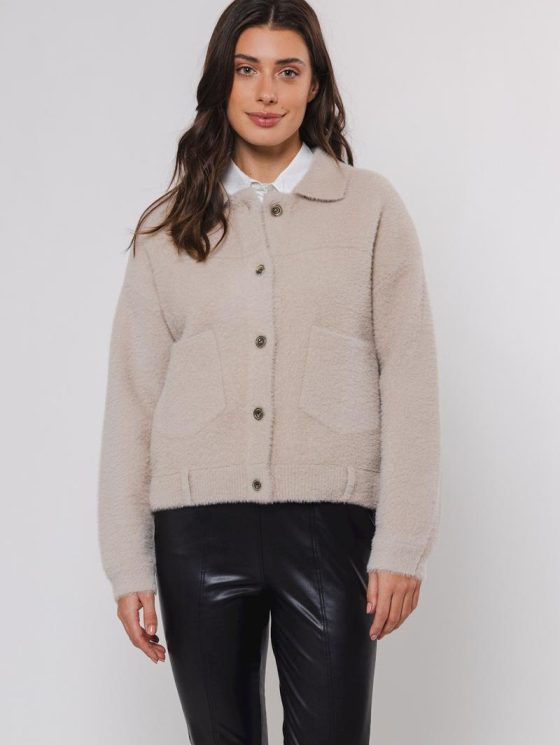 Rino & Pelle Bubbly Vest stone