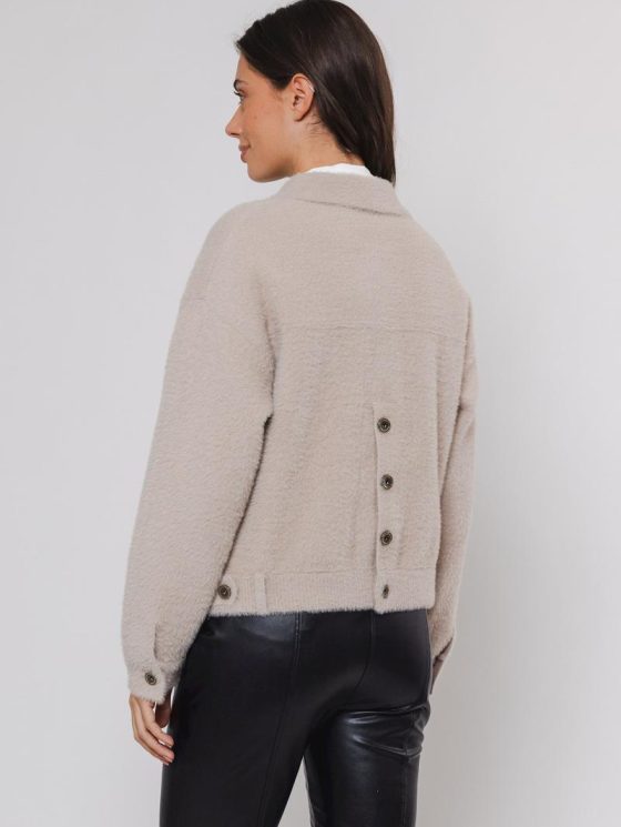 Rino & Pelle Bubbly Vest stone - Afbeelding 2
