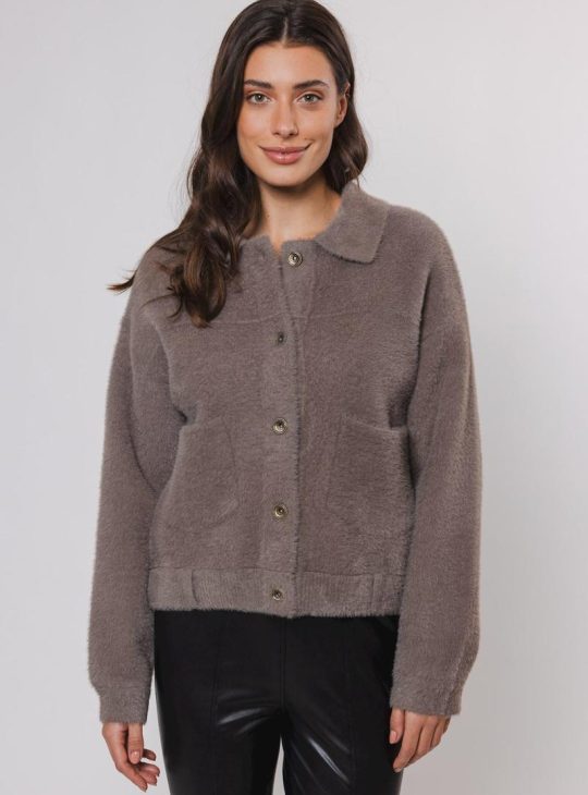 Rino & Pelle Bubbly Vest taupe