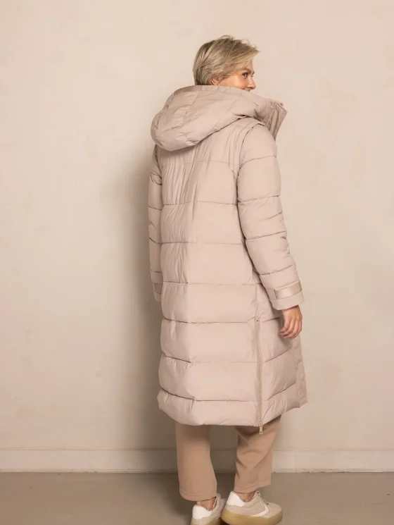 Zhrill Isi Max New Winterjas creme - Afbeelding 3